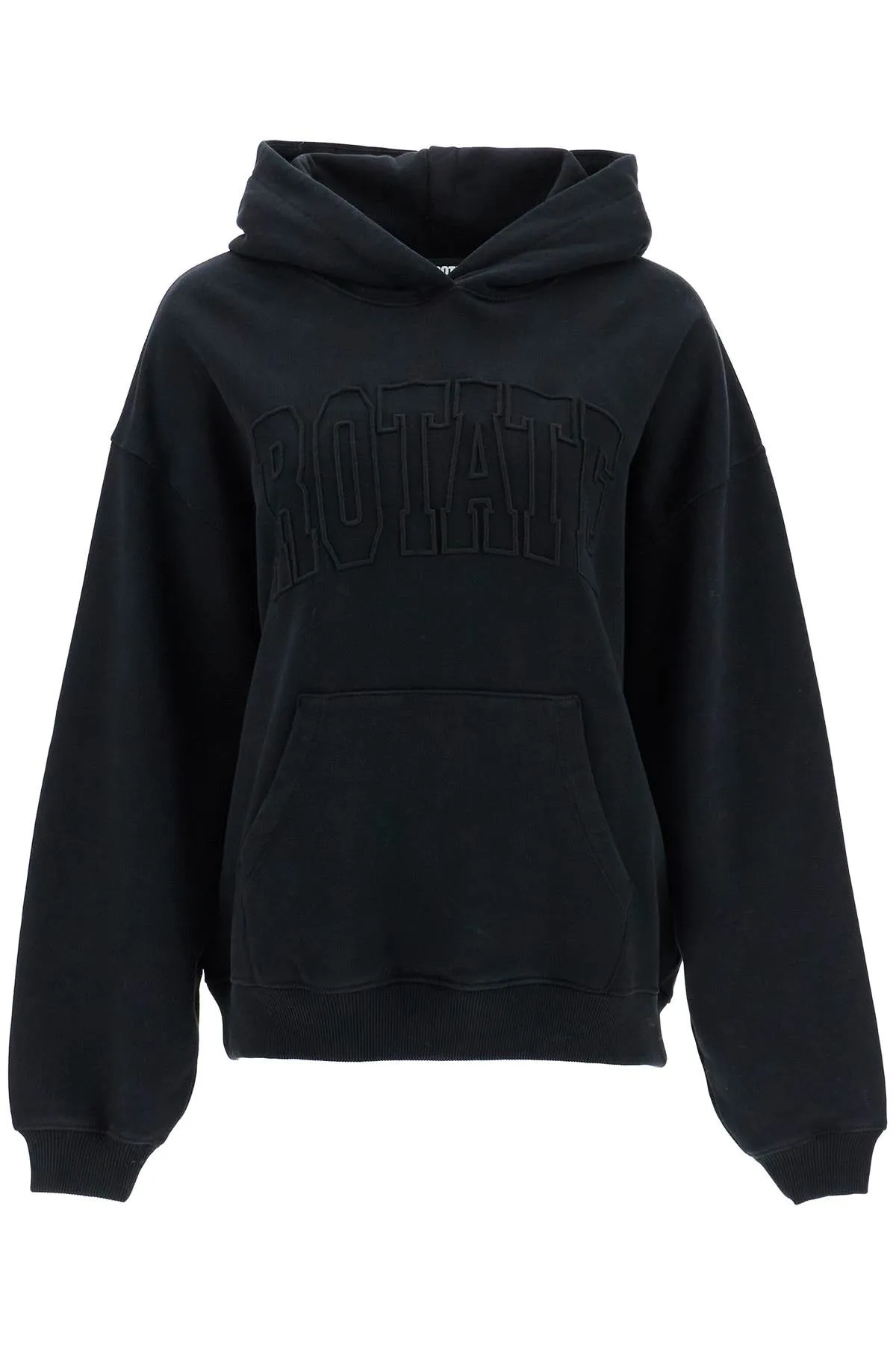 hooded sweatshirt with 113449100 BLACK