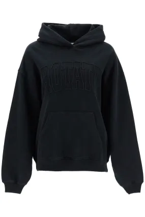 hooded sweatshirt with 113449100 BLACK
