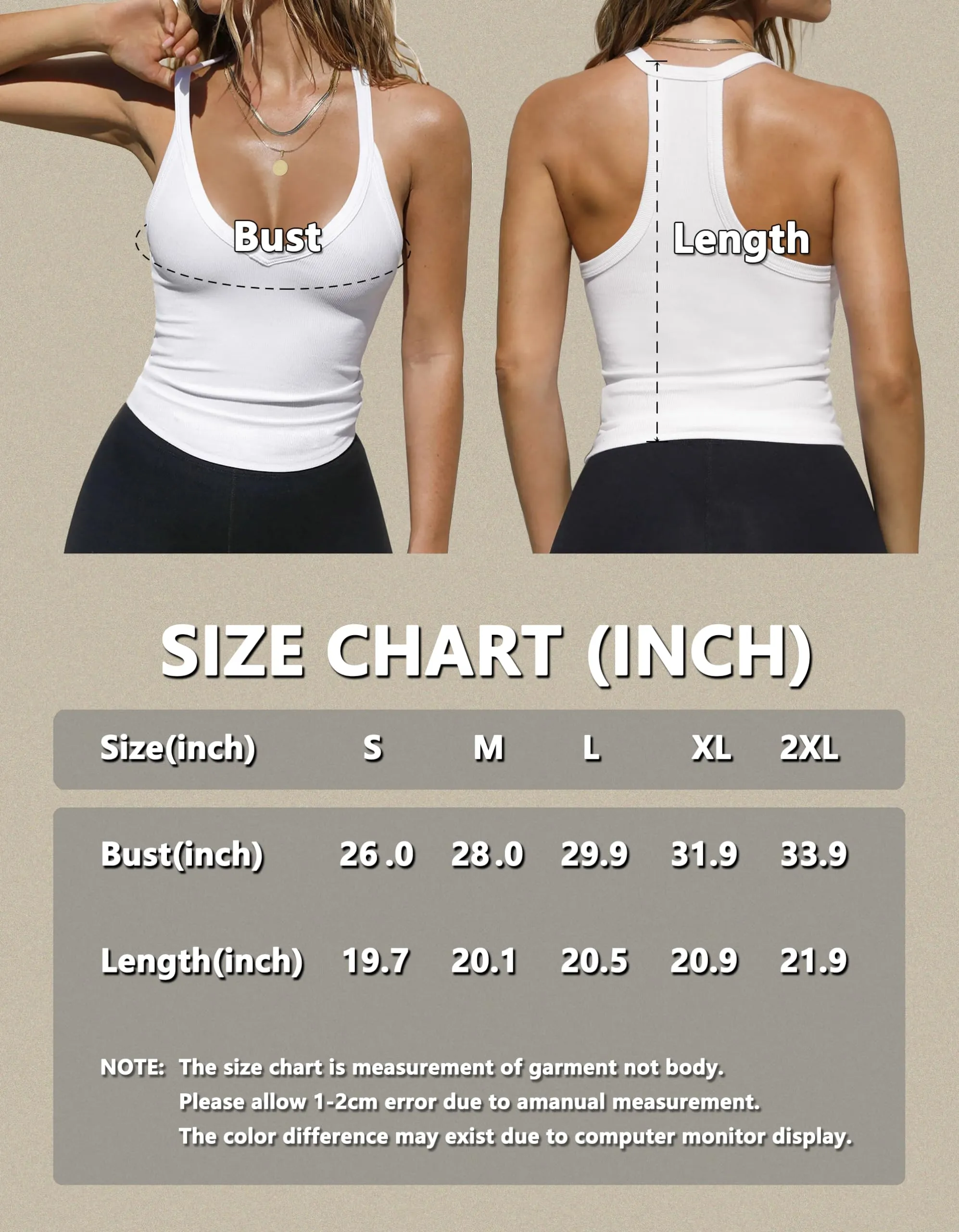 iGENJUN Women Workout Tops Spaghetti Strap Racerback Tank Tops Basic Cute Summer 2024 V Neck Going Out Slim Fit Yoga Gym Ribbed Sleeveless Shirts Clothes Fashion,M,Green