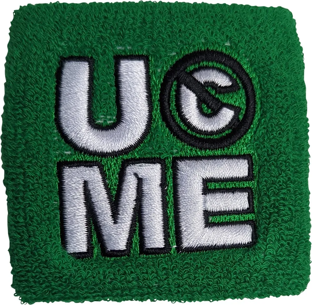JOHN CENA Green Headband Wristbands Set WWE