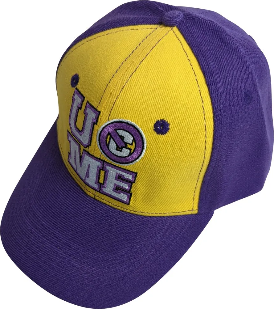 John Cena Mens Purple Costume Hat T-shirt Wristbands