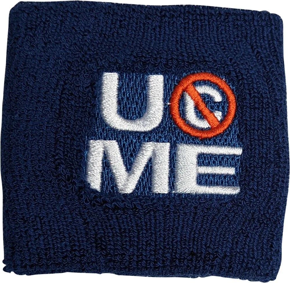 John Cena Navy Blue U Can't Stop Me Mens Costume T-shirt Hat Wristbands