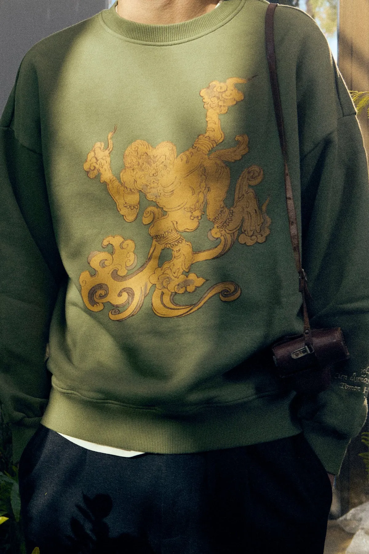 Kami (Gods) Crewneck Made Of Organic Cotton