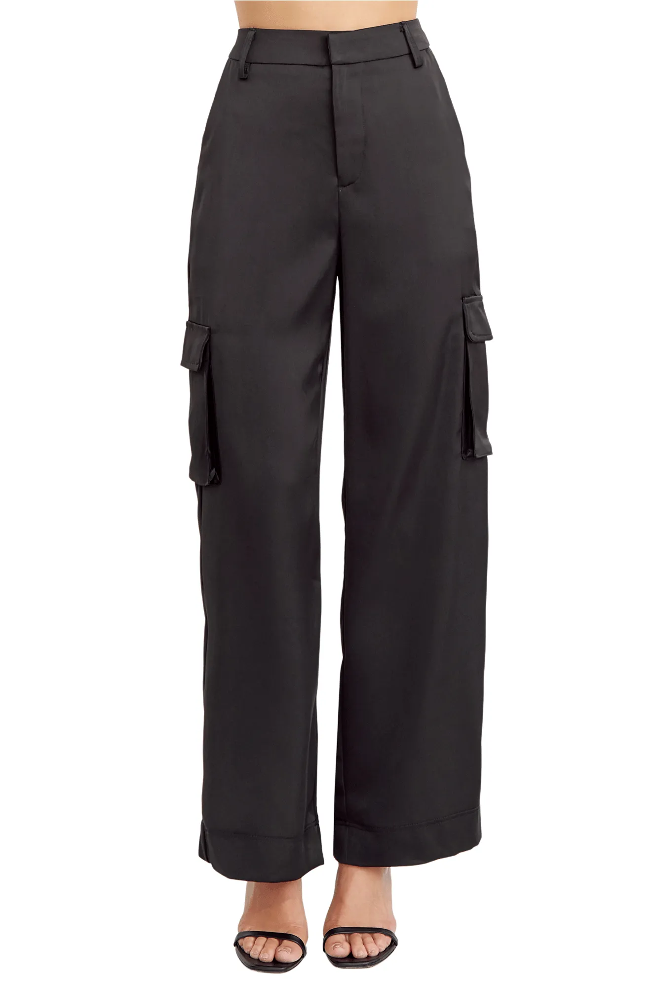 KARINA WIDE LEG CARGO TROUSER