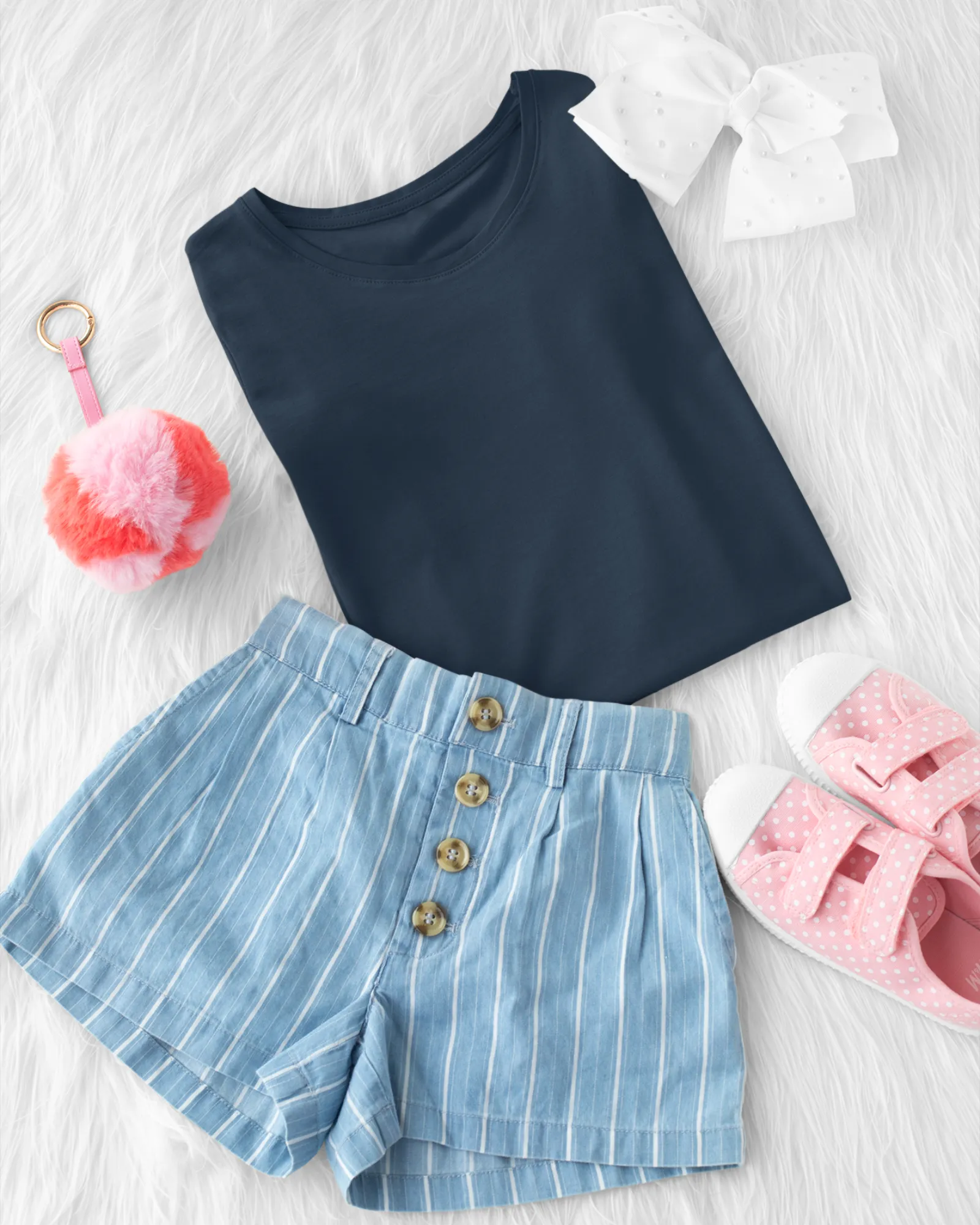 Kids/Girls Solid Tees H/S