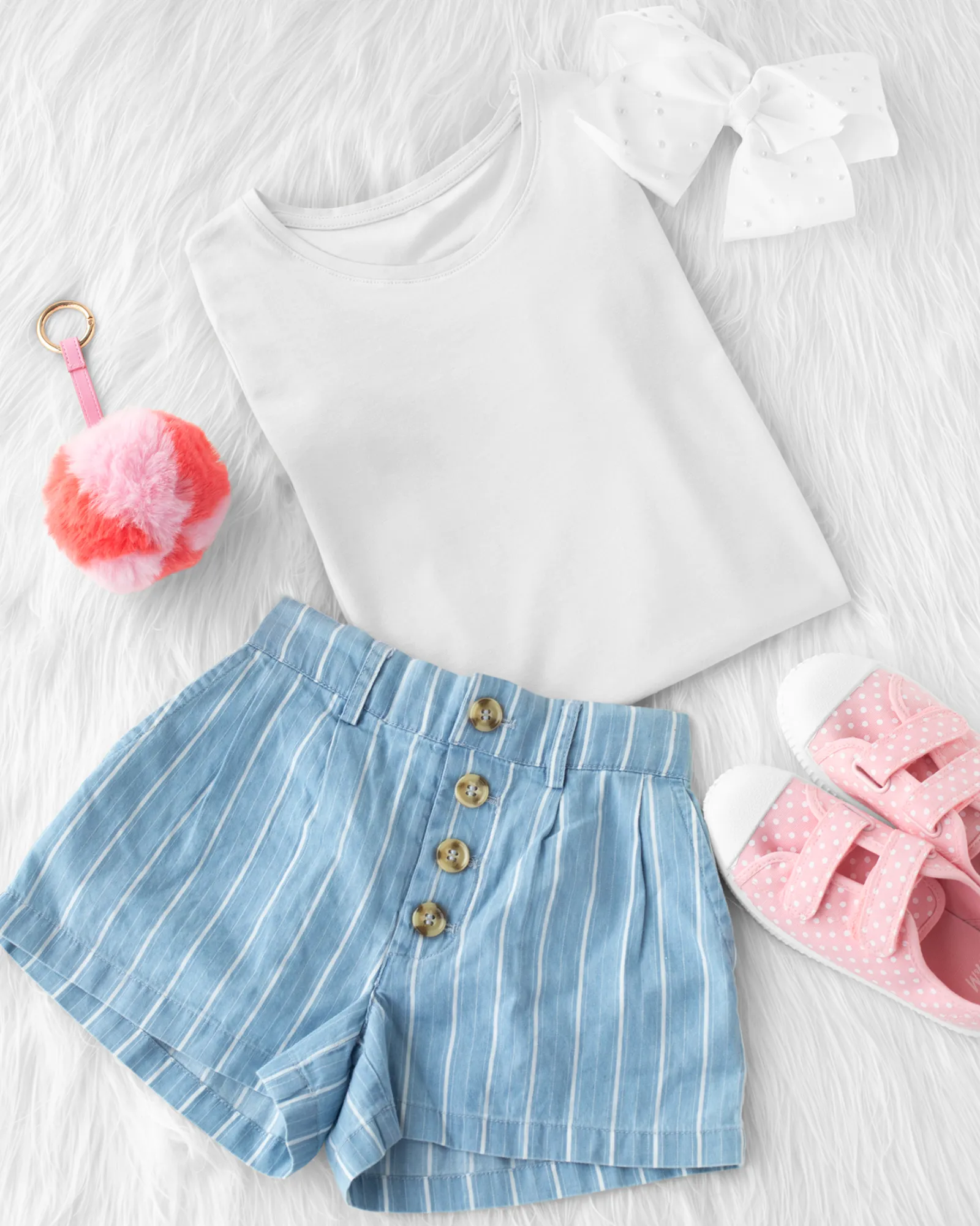 Kids/Girls Solid Tees H/S
