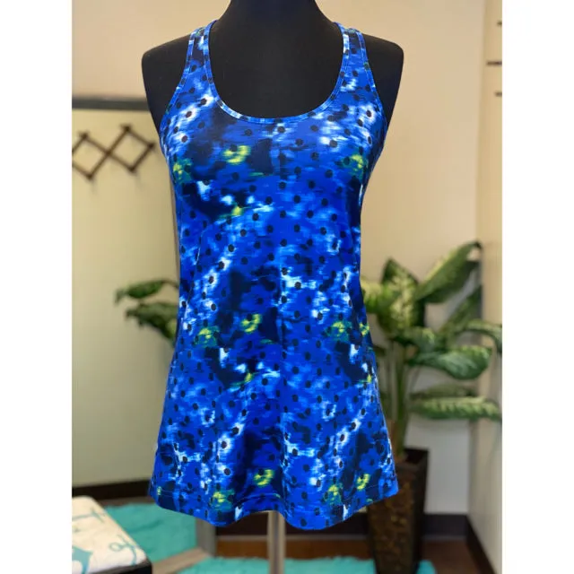 Lululemon Racerback Windy Blooms Tank Top - Size 4