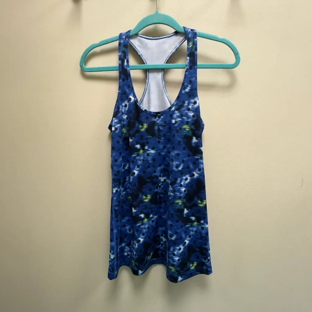 Lululemon Racerback Windy Blooms Tank Top - Size 4