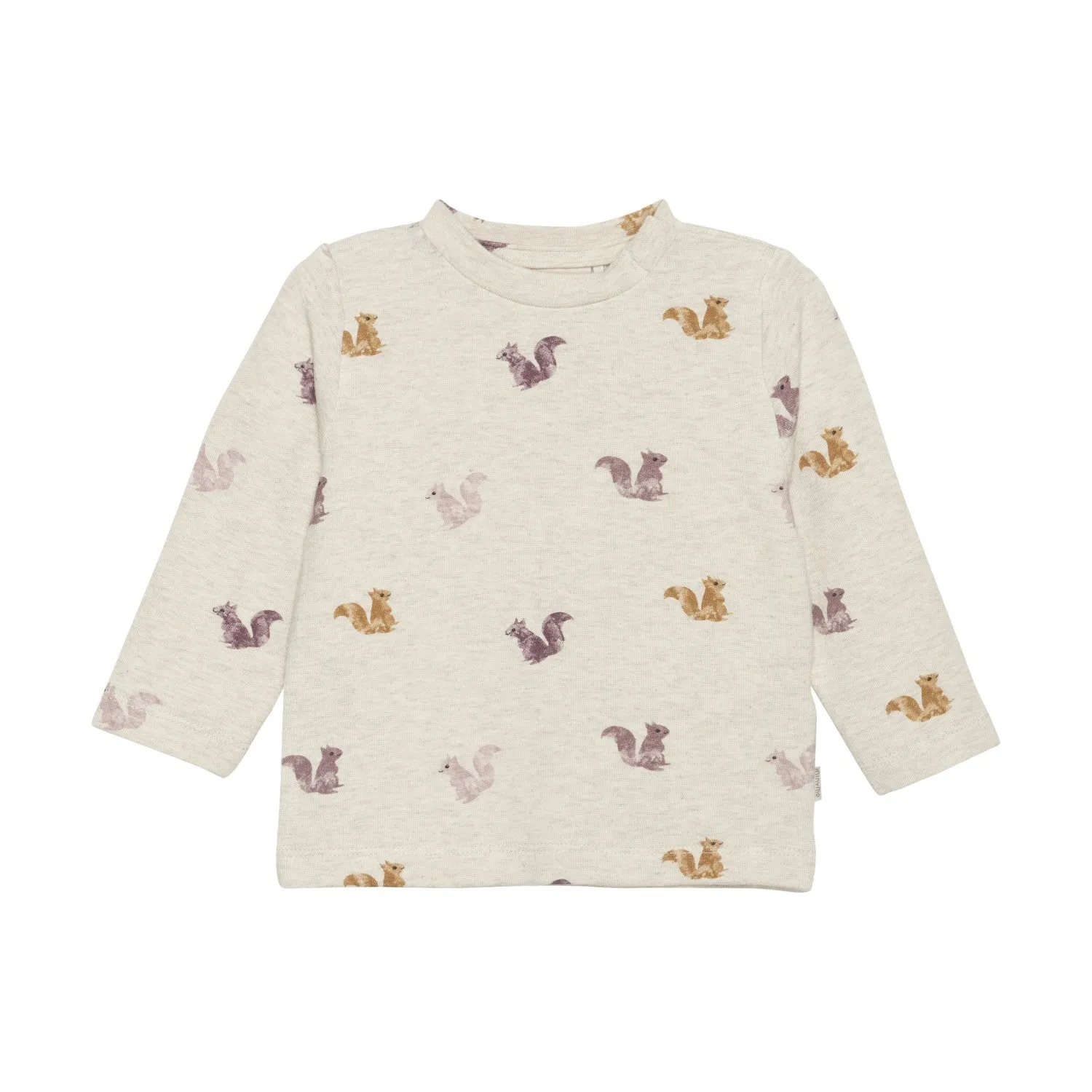 Minymo | Squirrels Beige Sweatshirt