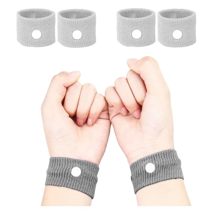 Motion Sickness Wristbands (2 pairs)