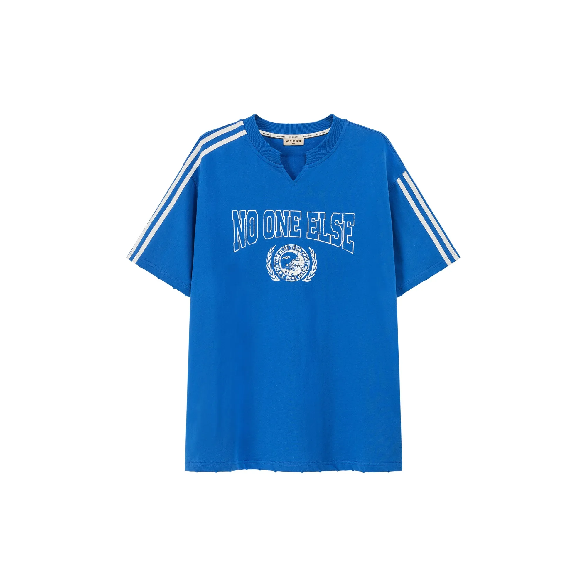 Noe Team Open Collar Loose Fit T-Shirt