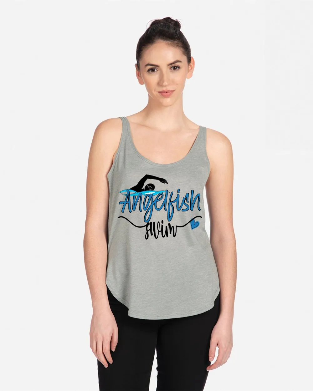 Ogemaw Angelfish Swim Scripty Heart Tank Options