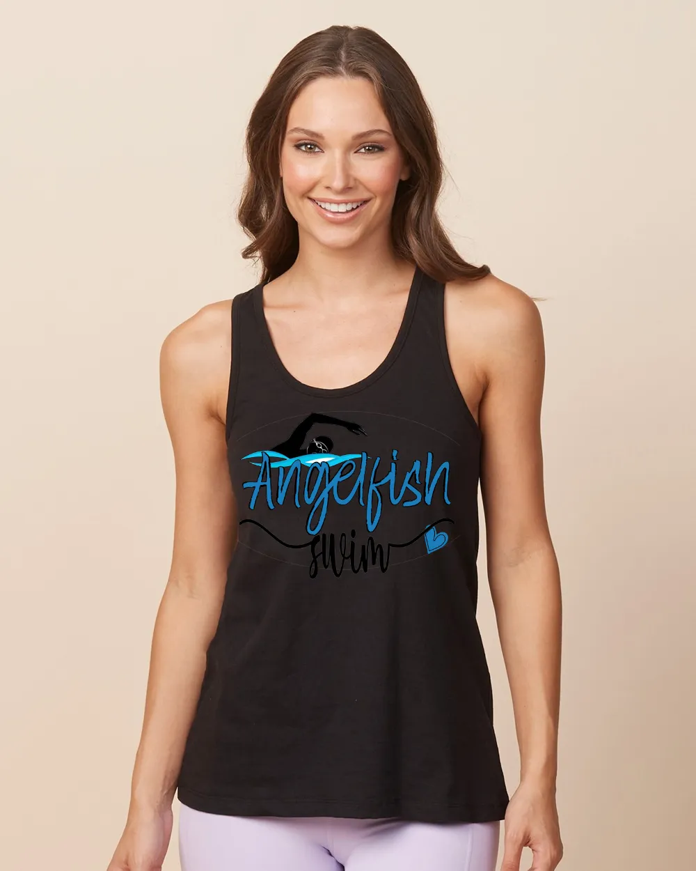 Ogemaw Angelfish Swim Scripty Heart Tank Options