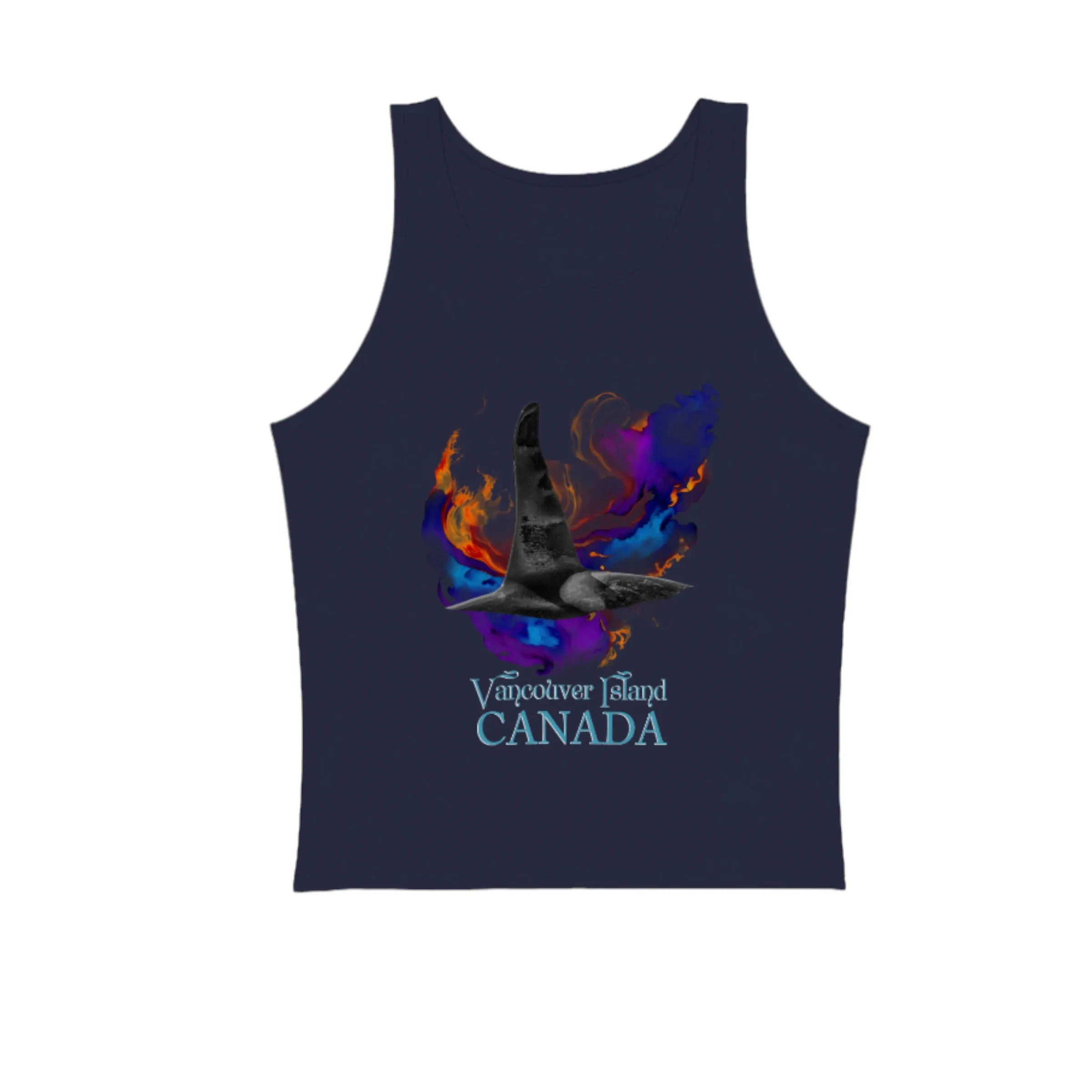 Orca Aura Vancouver Island Canada Premium Unisex Tank Top