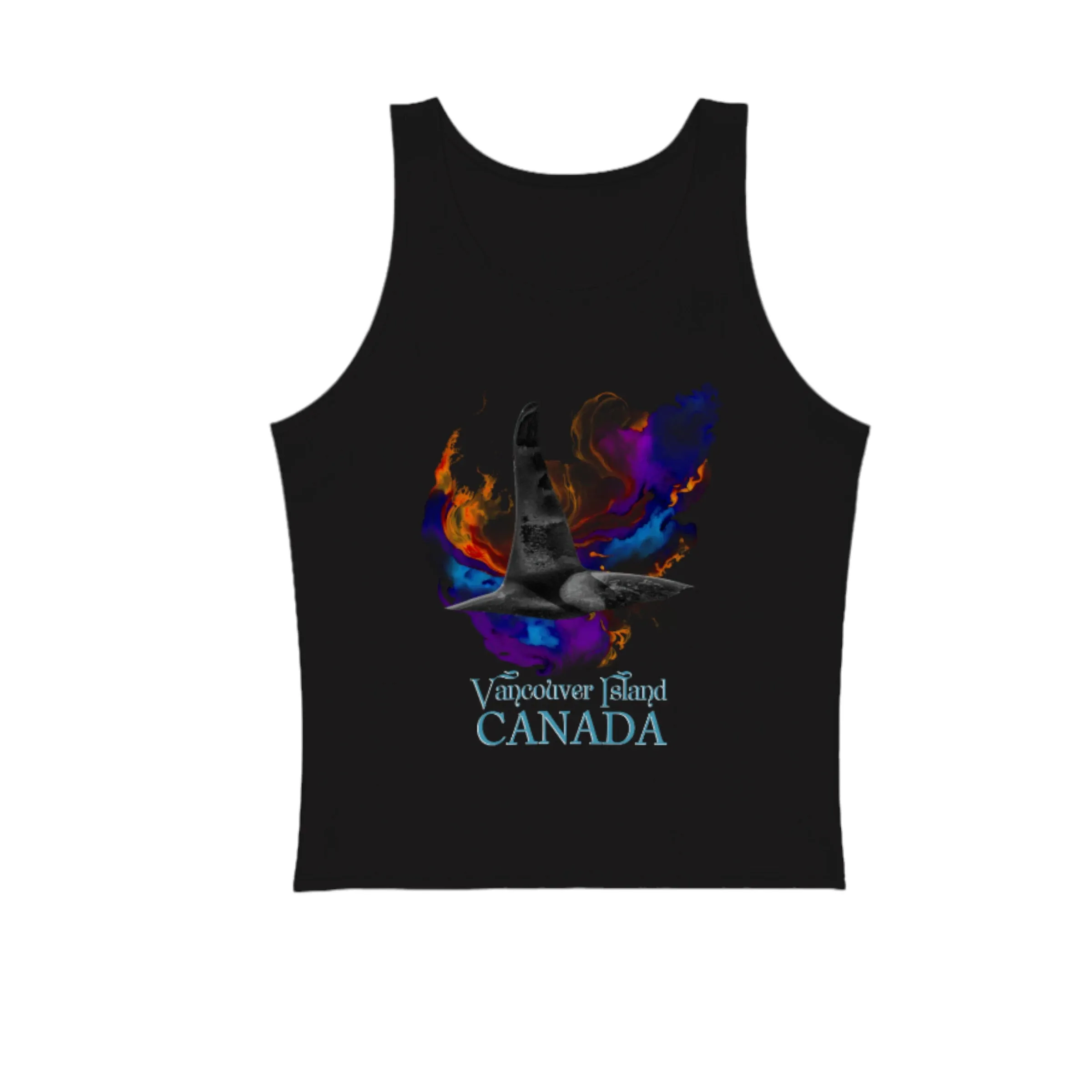 Orca Aura Vancouver Island Canada Premium Unisex Tank Top