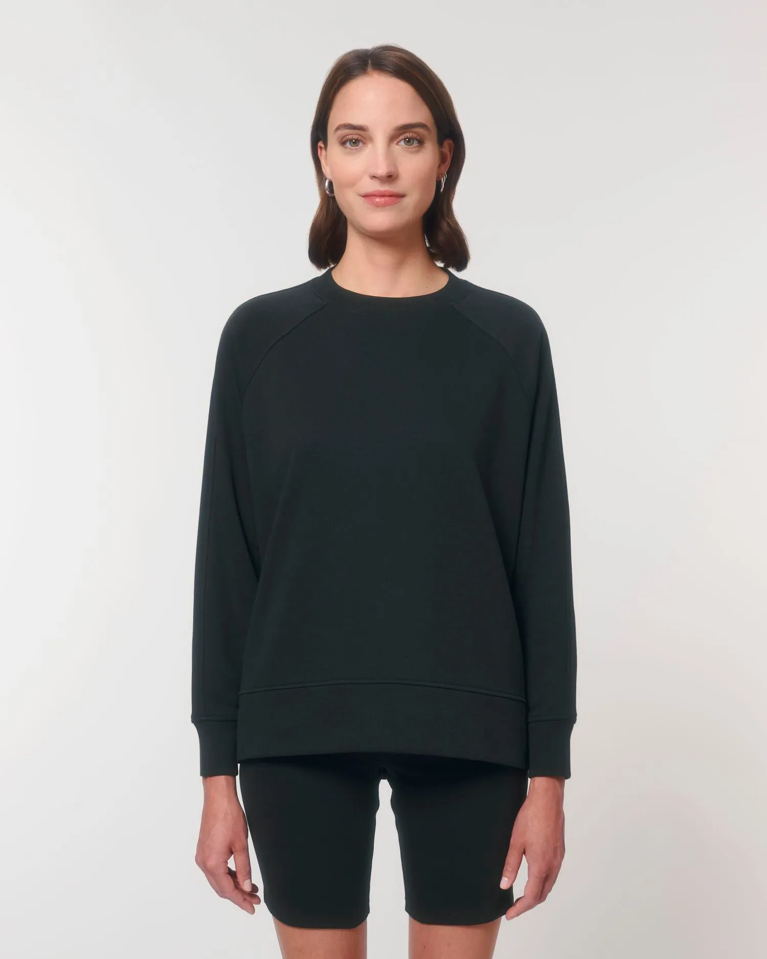Organic Oversized Women's Crew Neck Sweatshirt - 300 g/m² | Stella Wilder STSW872