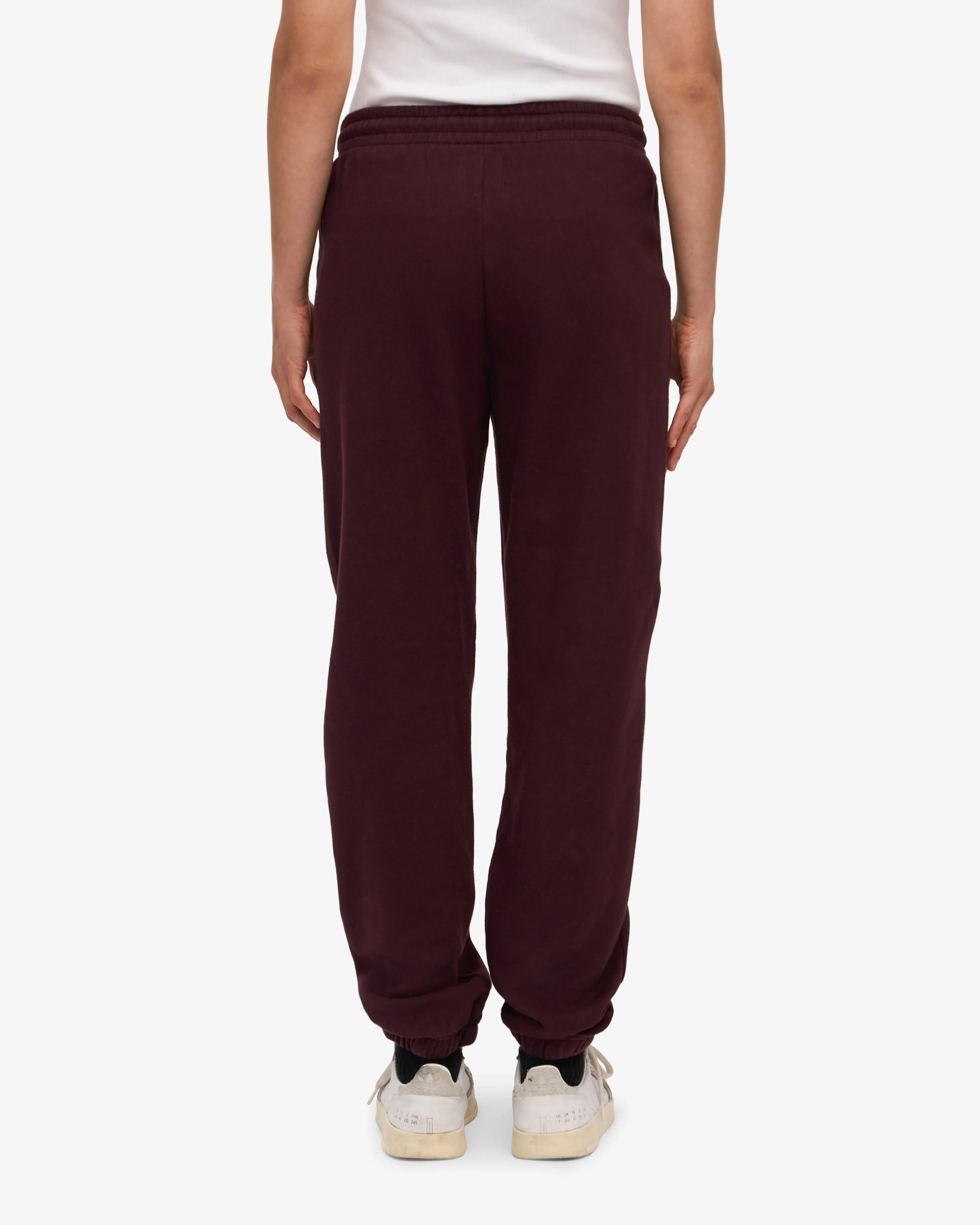 Organic Sweatpants - Oxblood Red
