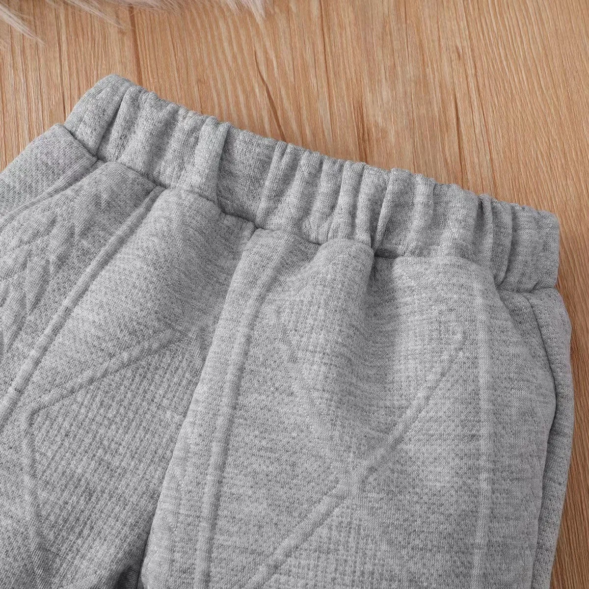 Patterned Hoodie and Sweatpants Set