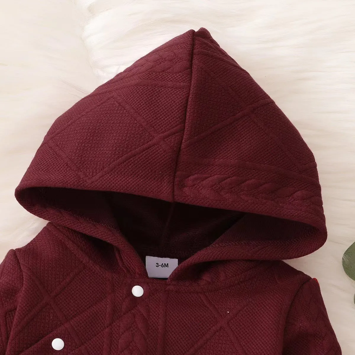 Patterned Hoodie and Sweatpants Set