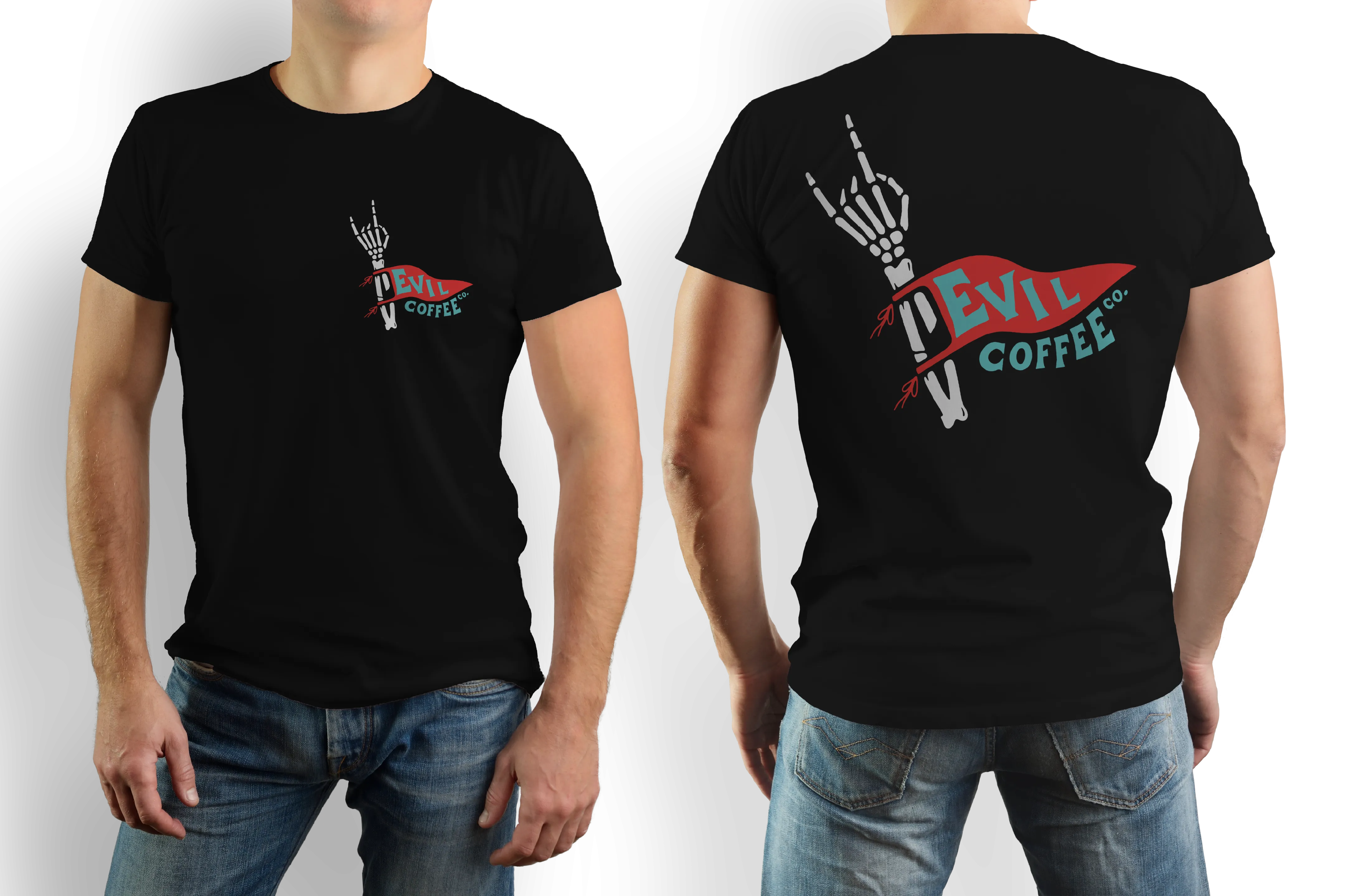 Pennant - Evil Coffee T Shirt