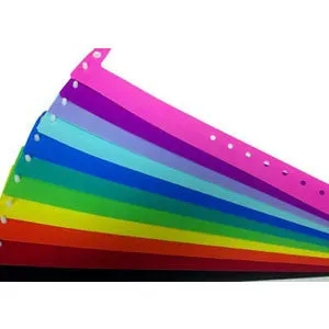 Plastic Wristband Solid Colors 500
