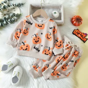 Pumpkins and Bats Outfit