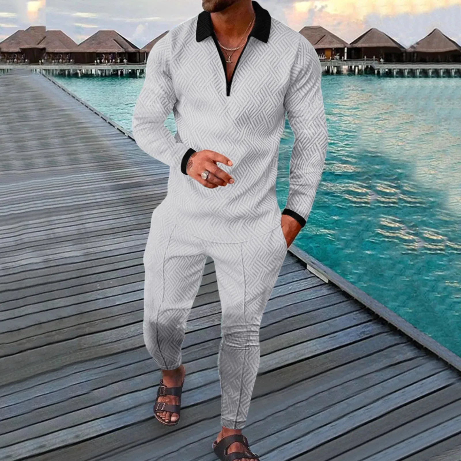 Ralph™ | Bequemes Sweatshirt-Leinen-Set