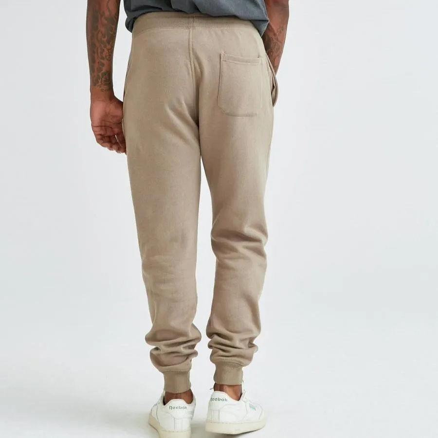 Recycled Fleece Sweatpants (Warm Grey)