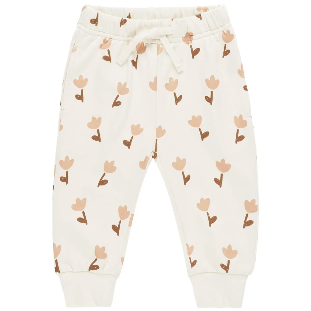 Relaxed Fleece Sweatpant in Tulips by Quincy Mae
