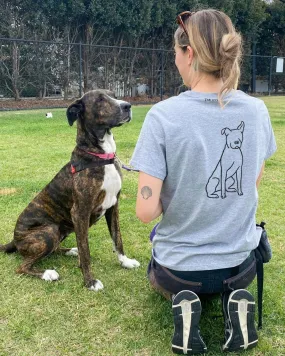 Rescue Dog Illustration: Classic T-Shirt