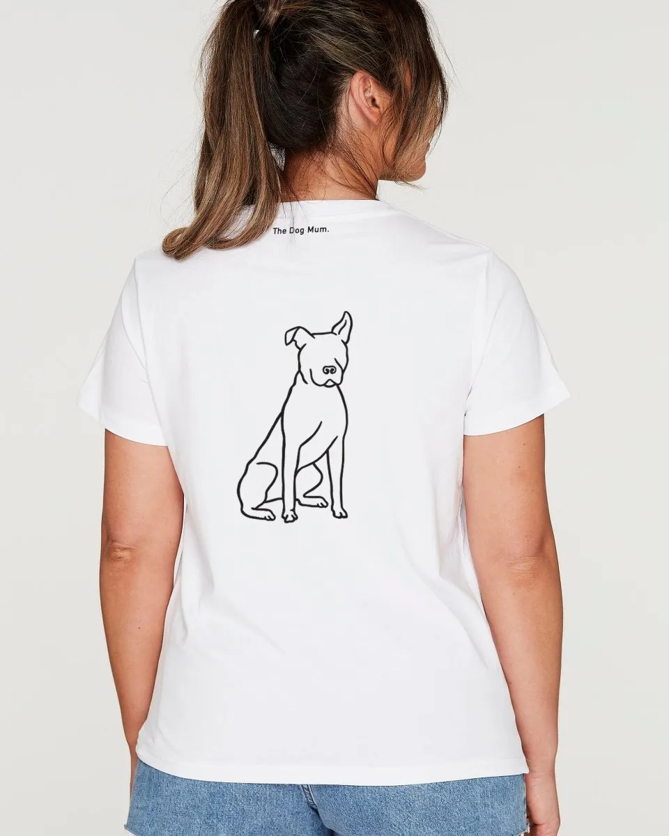 Rescue Dog Illustration: Classic T-Shirt