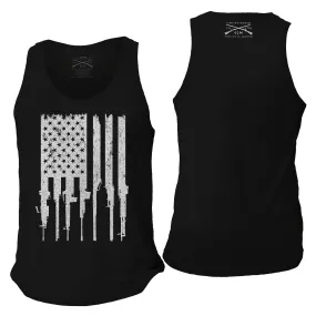 Rifle Flag Men's Tank - Black
