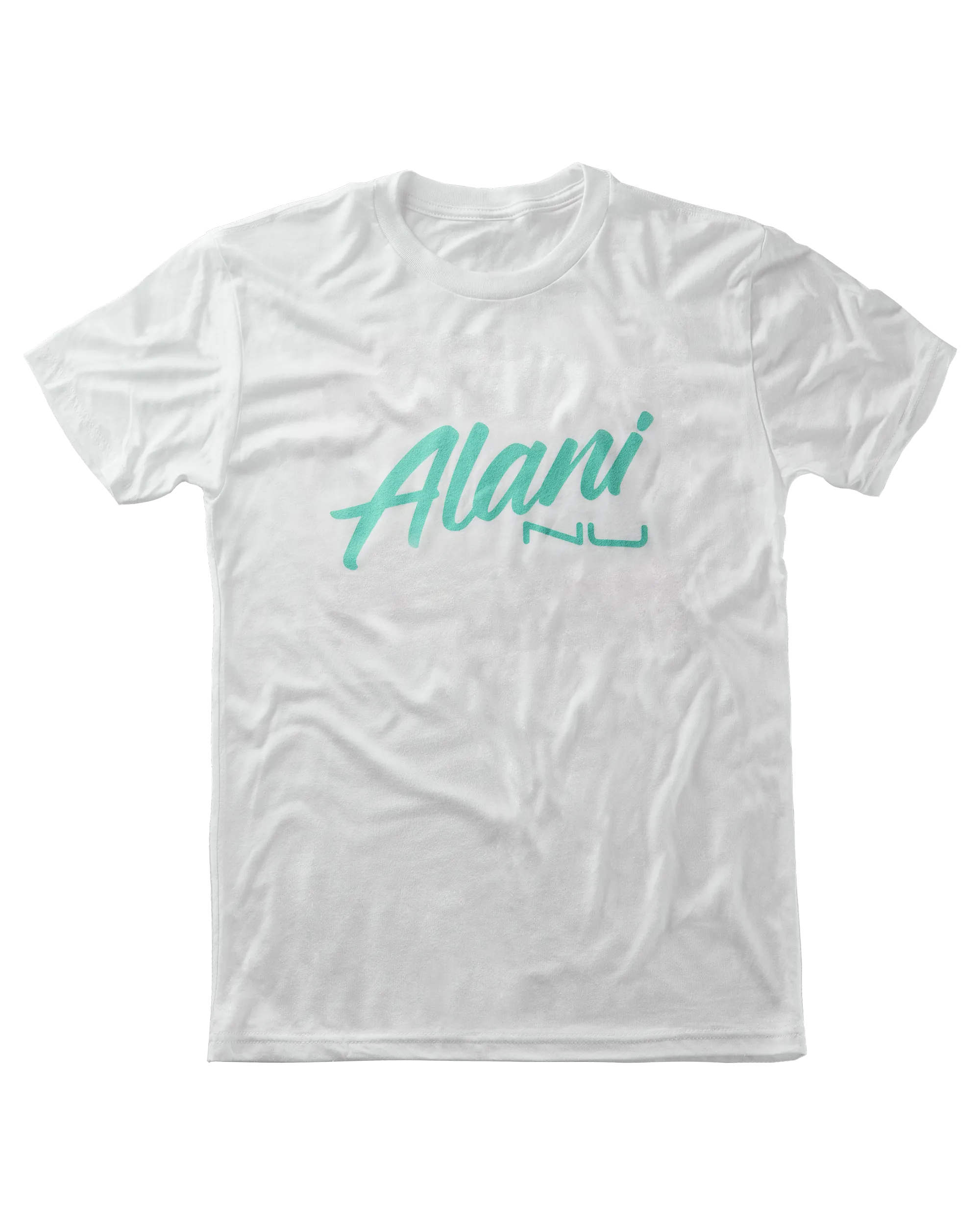 Seafoam On White T-Shirt