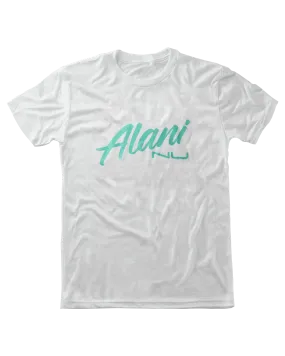 Seafoam On White T-Shirt