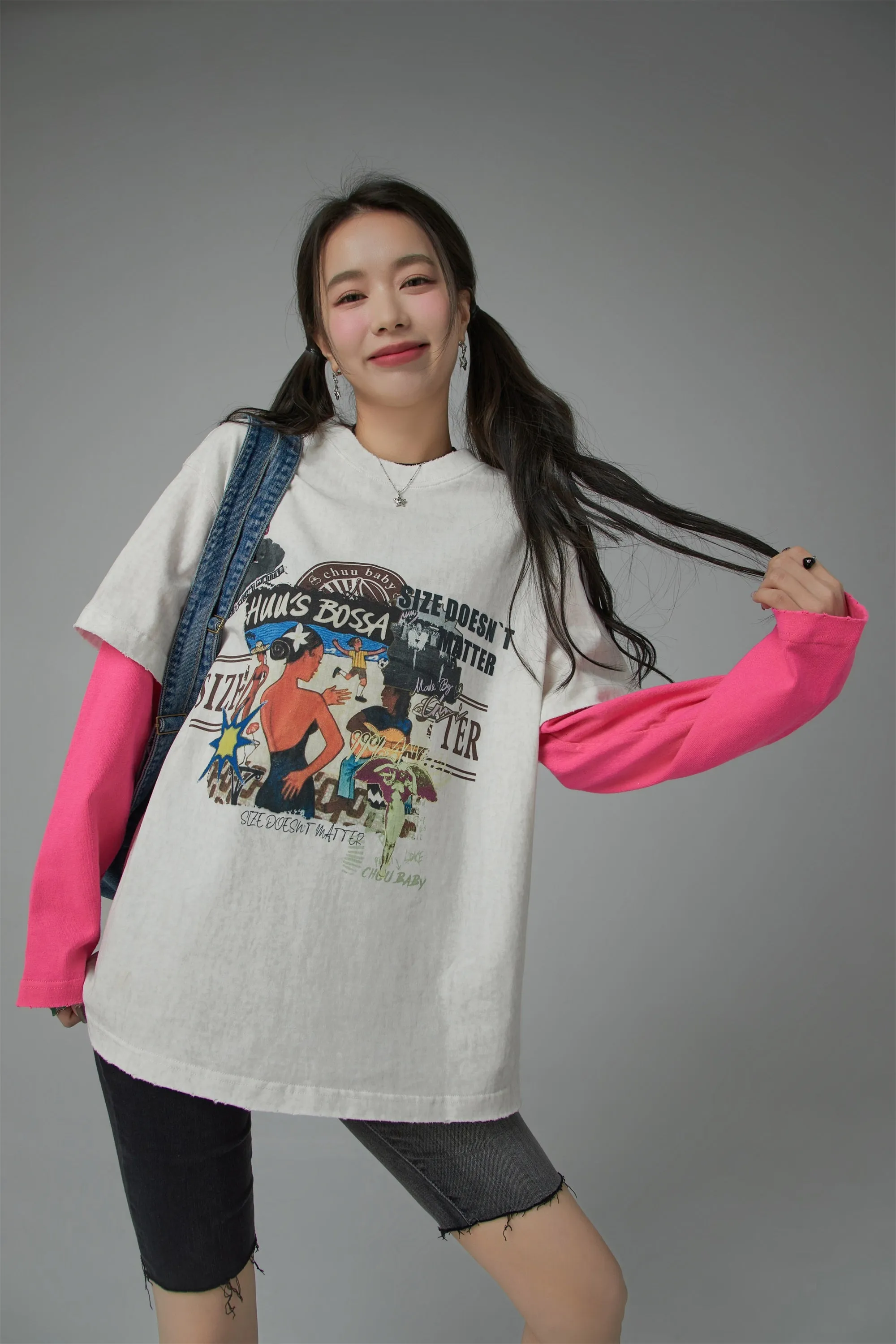 Size Doesnt Matter Beach Day Loose Fit T-Shirt