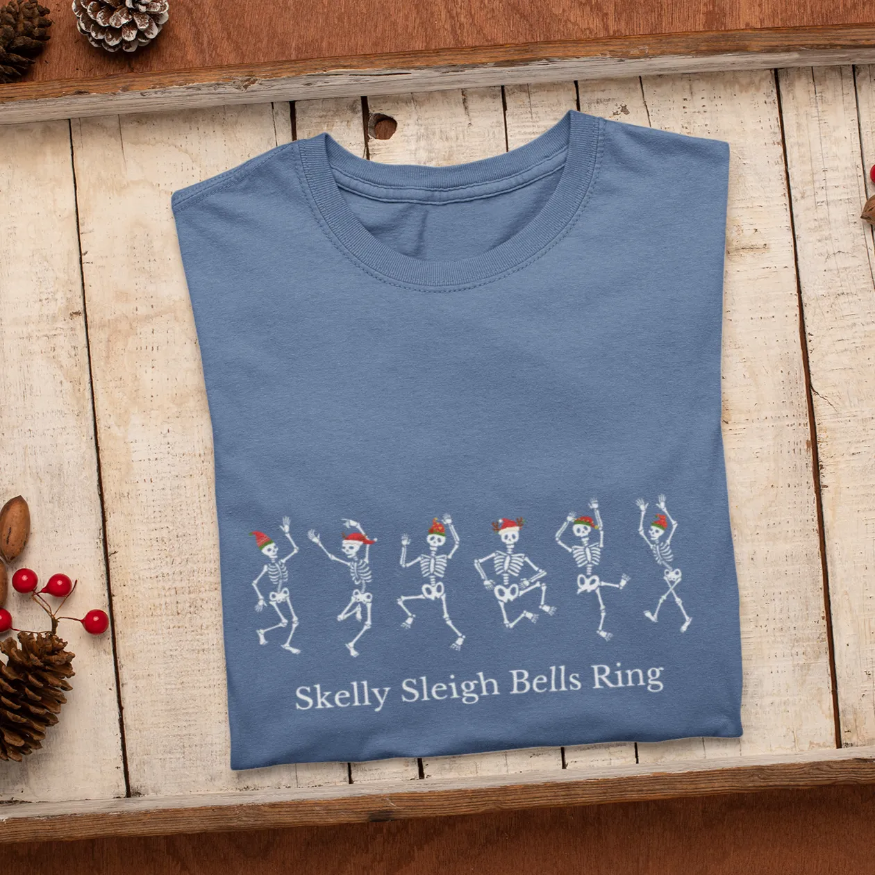Skelly Sleigh Bells Ring Christmas Shirt, Christmas Shirt, Christmas Gift, Christmas Sweatshirt, Christmas gift for family, Holiday Shirt