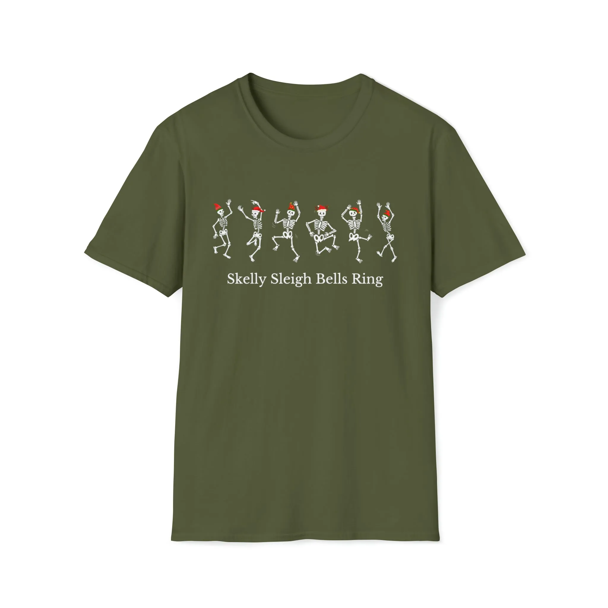 Skelly Sleigh Bells Ring Christmas Shirt, Christmas Shirt, Christmas Gift, Christmas Sweatshirt, Christmas gift for family, Holiday Shirt