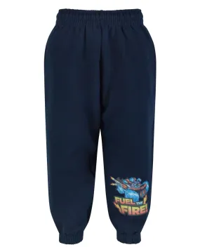 Skylanders Superchargers Fuel The Fire Navy Boy's Sweatpants