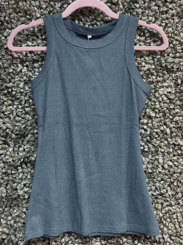 Sleeveless Basic Cami Tank Tops
