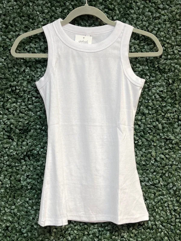 Sleeveless Basic Cami Tank Tops