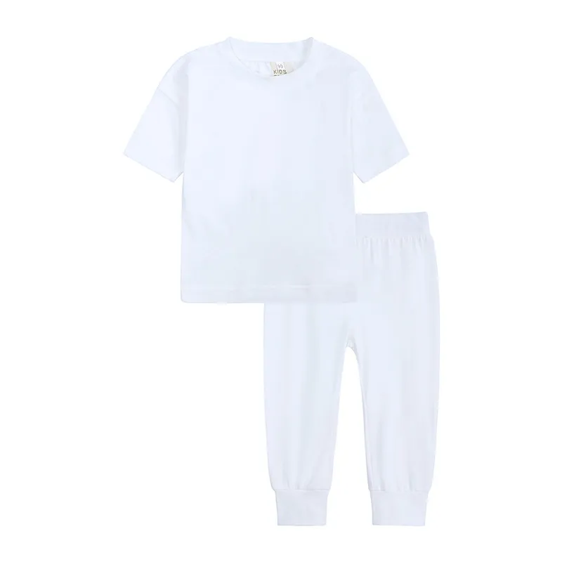 Solid Color Shirt & Pants Set