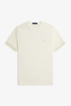 STRIPED CUFF T-SHIRT