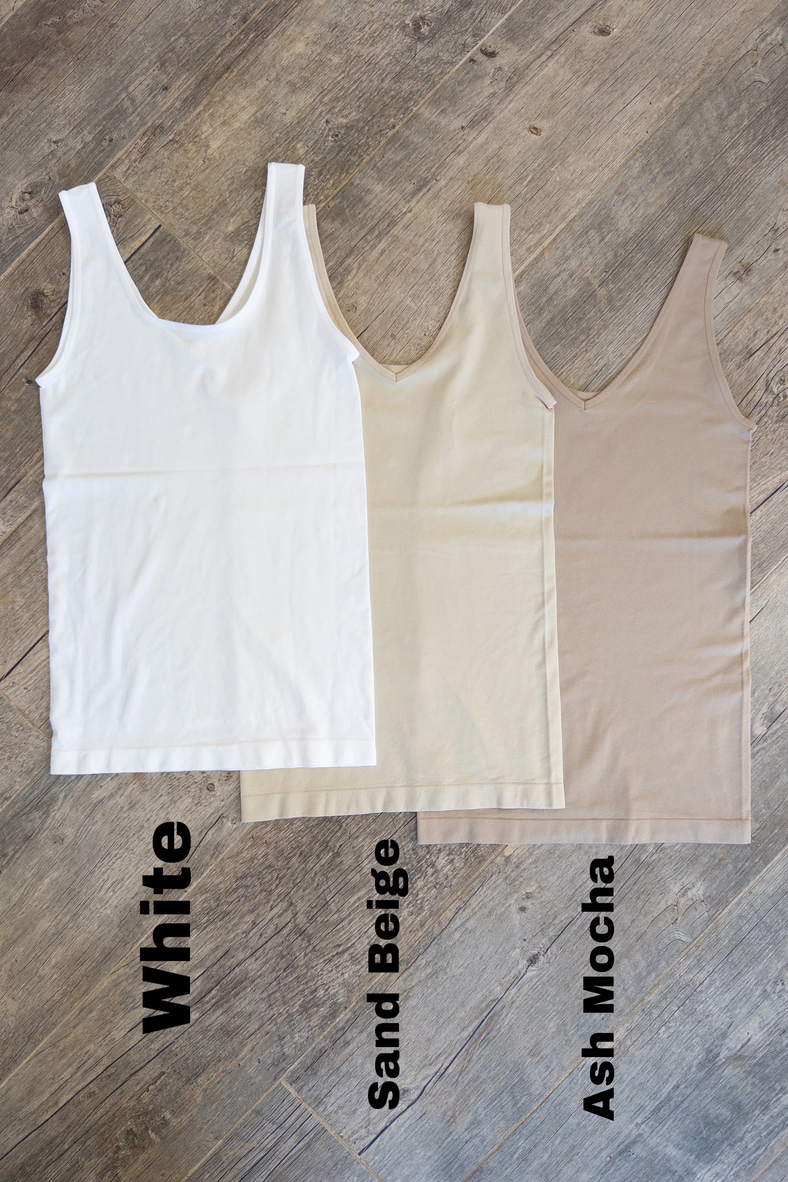 The Ultimate Basic Tank - 2 Way Neckline