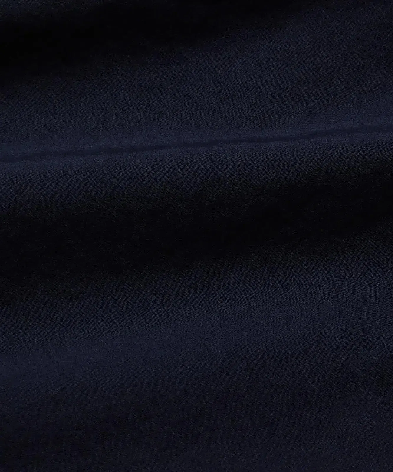 Thomas Pink Classic Fit Smart Casual Cotton Linen Dyed Shirt Navy