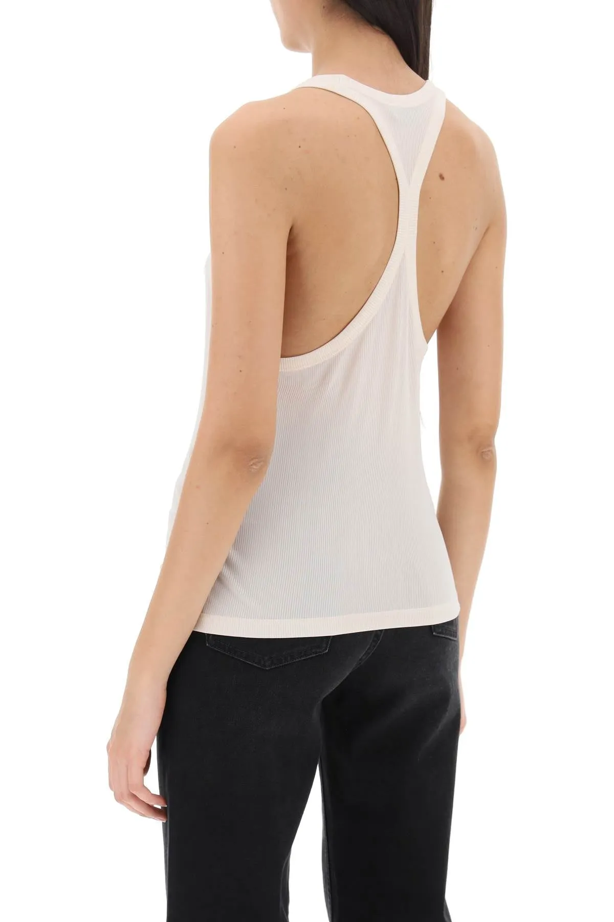 Tom ford racer-back tank top TSJ565 JEX079 ECRU
