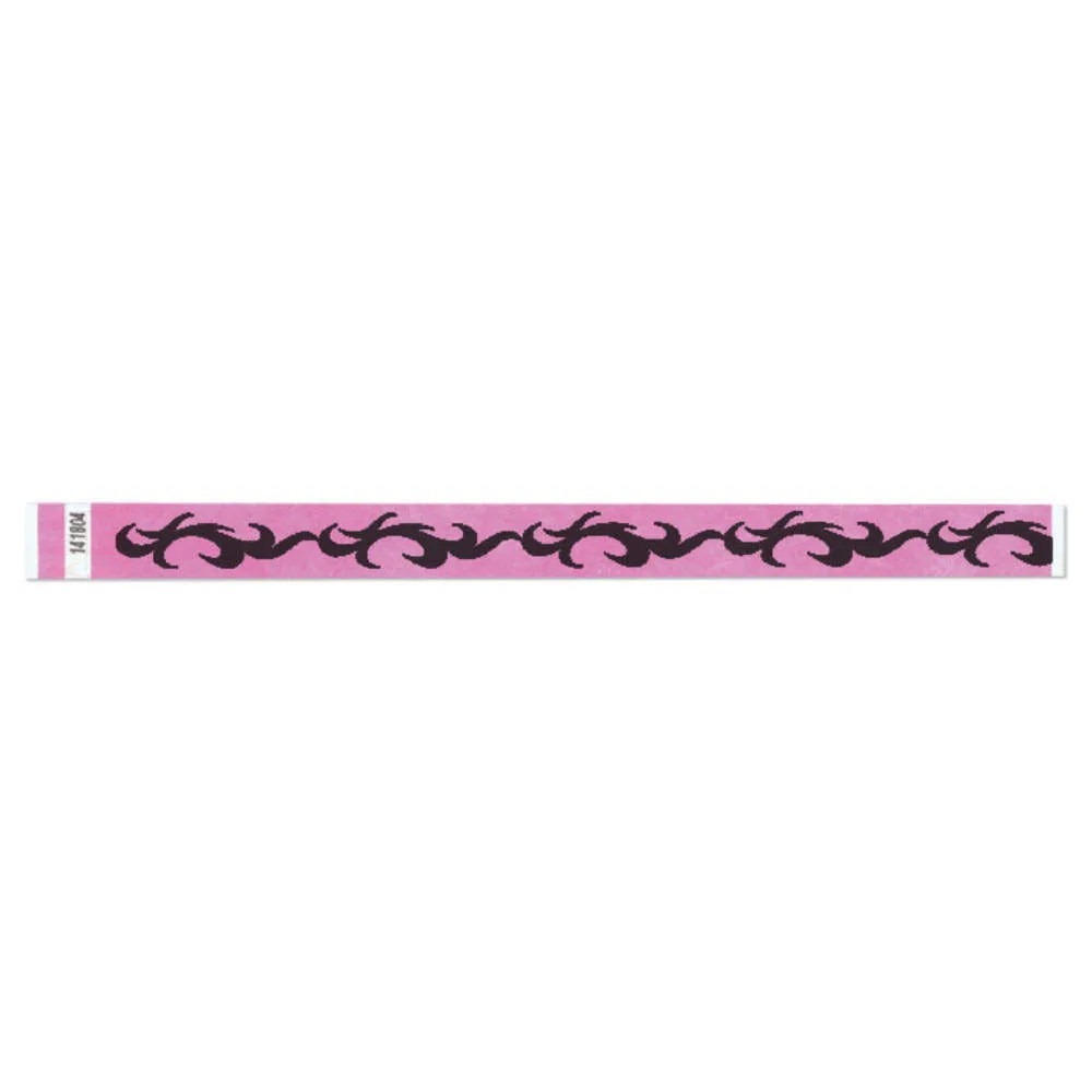 Tytan-Band® Expressions Tyvek® Wristbands 3/4" Tribal Design NTX69 (500/Pack)