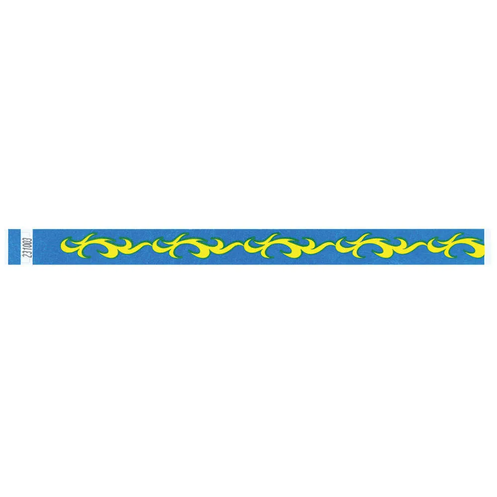 Tytan-Band® Expressions Tyvek® Wristbands 3/4" Tribal Design NTX69 (500/Pack)