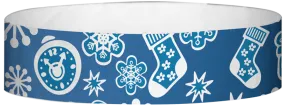 Tyvek® 3/4" x 10" Decorations pattern wristbands
