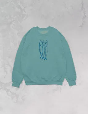 Underground Original Design: Three Little Fish Oversized 90's Sustainable Sweatshirt