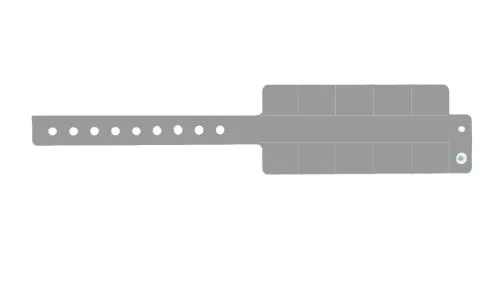 Vinyl Wristbands - 10 Tab